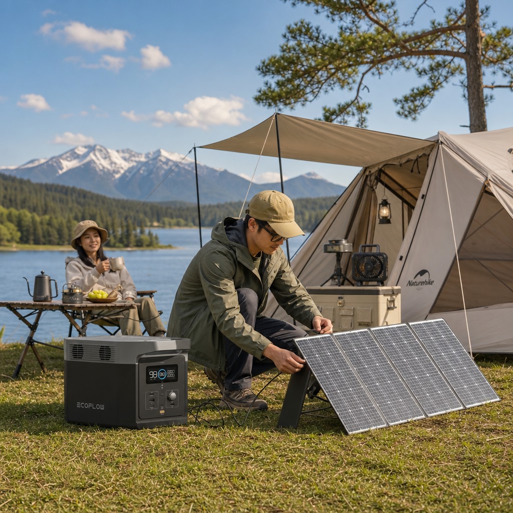 Wholesale camping gear and portable solar equipment — factory-direct production